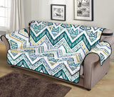 zigzag  chevron paint design pattern Sofa Cover Protector