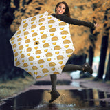 Pancake Pattern Print Design 03 Umbrella