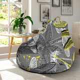 Hand Drawn Dragonfly Pattern Bean Bag Cover