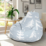 Christmas Tree Winter Forest Pattern Bean Bag Cover