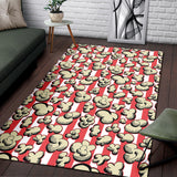 Popcorn Pattern Print Design 05 Area Rug