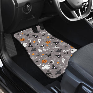 Halloween Design Pattern Front Car Mats
