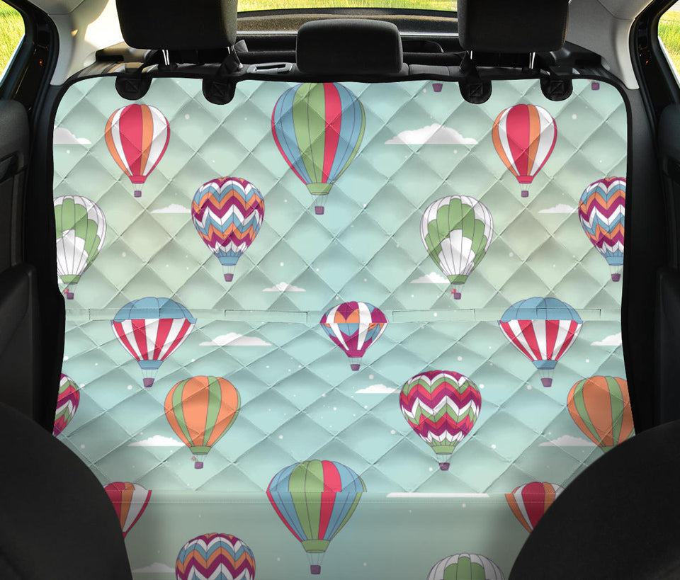 Hot Air Balloon Design Pattern Dog Car Seat Covers