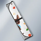 Cute Chihuahua Dog Pattern Car Sun Shade