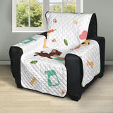 Cute Chihuahua puppie pattern Recliner Cover Protector