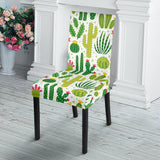 Cactus Pattern Dining Chair Slipcover