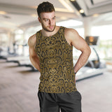 Snake skin pattern Men Tank Top