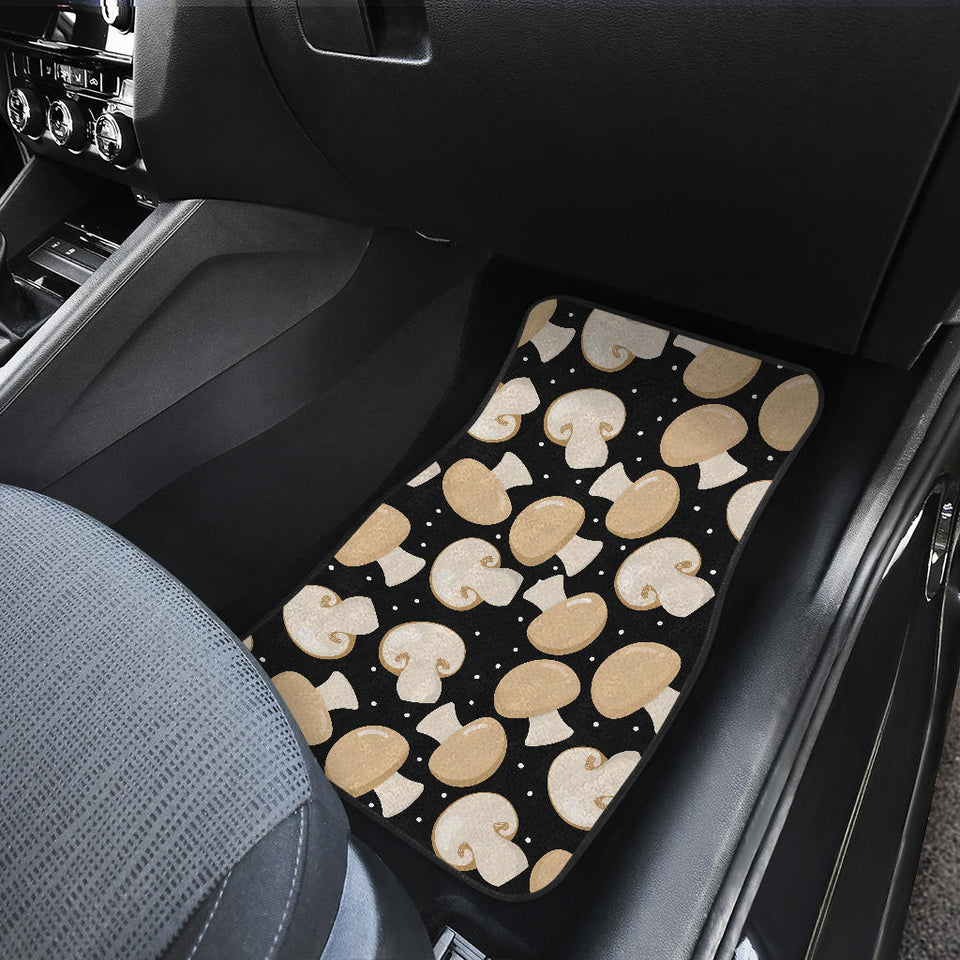 Champignon Mushroom Pattern Front Car Mats