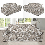 Stingray Pattern Print Design 05  Sofa Slipcover