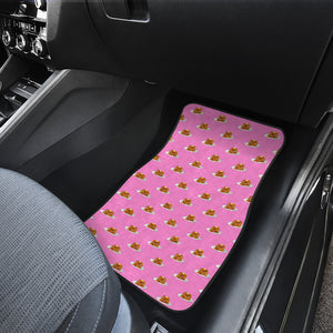 Pancake Pattern Print Design 04 Front Car Mats