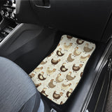 Cute Rooster Chicken Cock Front Car Mats