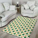 Horseshoes Pattern Print Design 04 Area Rug