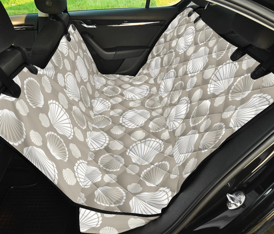Scallop Shell Pattern Dog Car Seat Covers