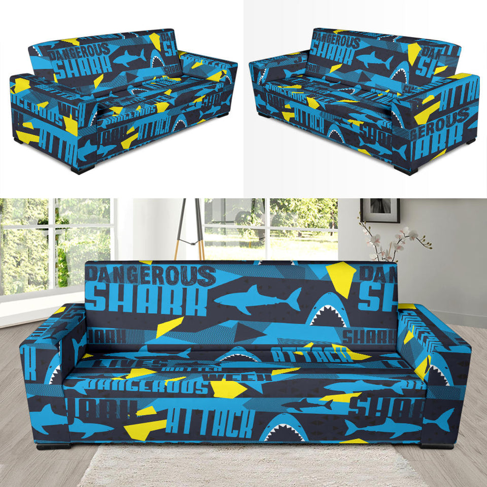 Shark Dangerous Sofa Slipcover