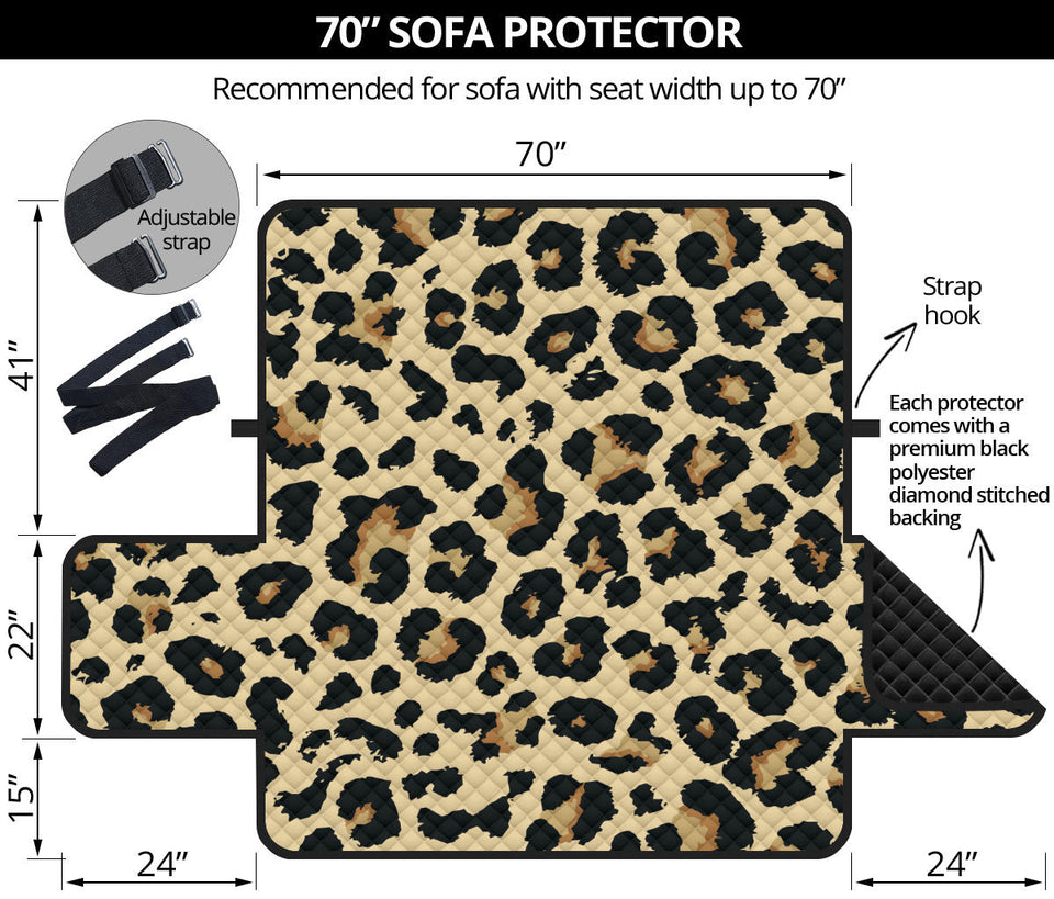 Leopard print design pattern Sofa Cover Protector