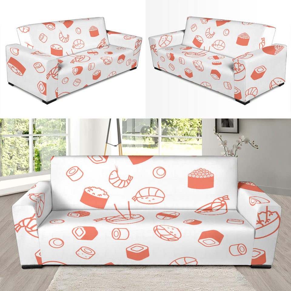 Sushi Pattern Sofa Slipcover