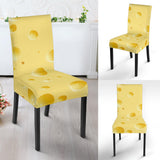 Cheese Texture Dining Chair Slipcover