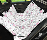 Cute Poodle Dog Star Pattern Dog Car Seat Covers