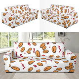Peanuts Pattern Background Sofa Slipcover