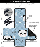 Cute panda pattern Chair Cover Protector