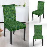 Crocodile Leather Skin Dining Chair Slipcover