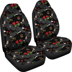 Eagle Pattern Print Design 04 Universal Fit Car Seat Covers