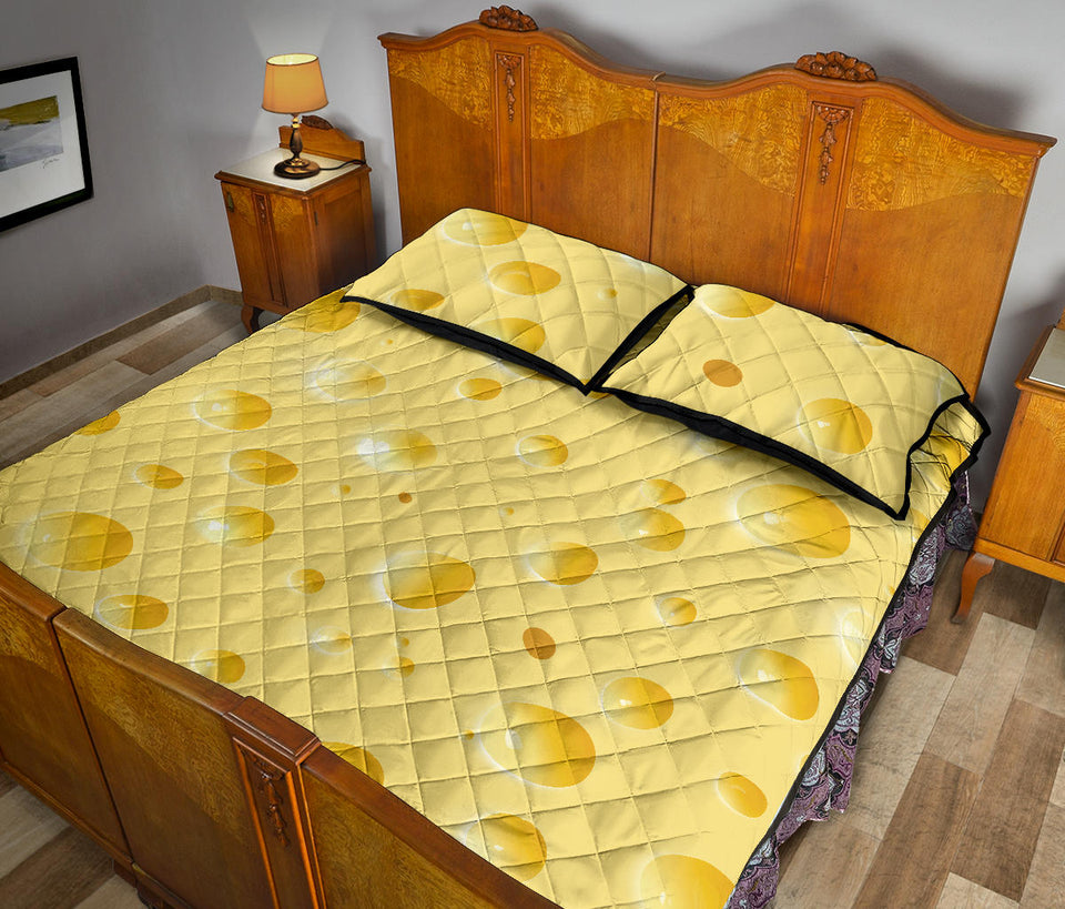 Cheese texture Quilt Bed Set