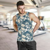 Shell Polynesian Tribal design pattern Men Tank Top