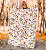 Canada Pattern Print Design 03 Premium Blanket