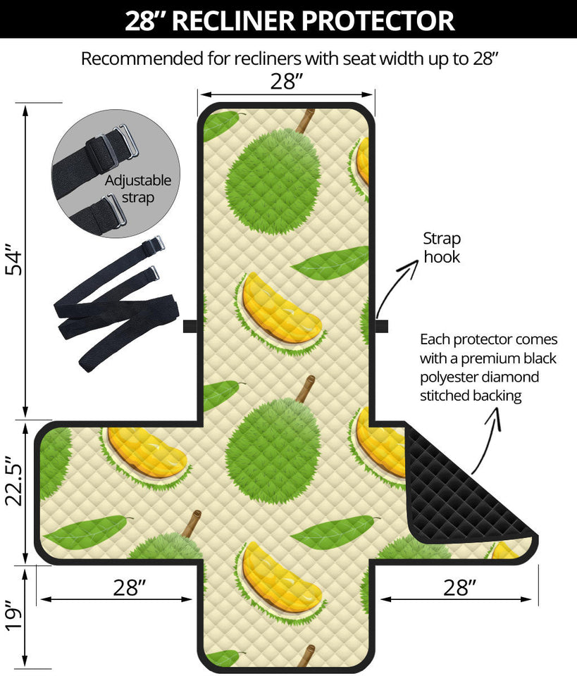 Durian pattern Recliner Cover Protector
