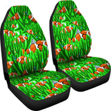 Clown Fish Pattern Print Design 01 Universal Fit Car Seat Covers