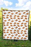 Clown Fish Pattern Print Design 03 Premium Quilt
