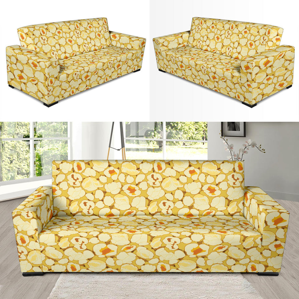 Popcorn Pattern Print Design 04  Sofa Slipcover