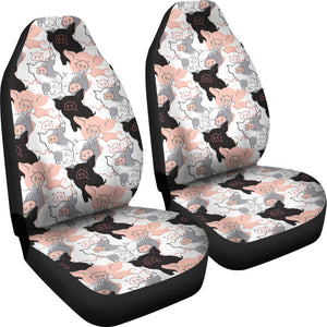 Pig Pattern Print Design 05 Universal Fit Car Seat Covers
