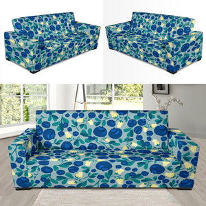 Blueberry Design Pattern Sofa Slipcover