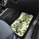 Bonsai Pattern Front And Back Car Mats