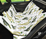 Cute Cactus Pattern Dog Car Seat Covers