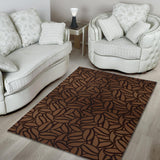 Coffee Bean Pattern Area Rug