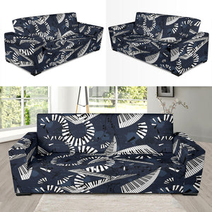 Piano Pattern Print Design 02  Sofa Slipcover