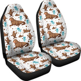 Sea Lion Seals Jellyfish Pattern  Universal Fit Car Seat Covers