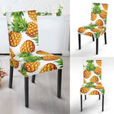 Pineapples Design Pattern Dining Chair Slipcover