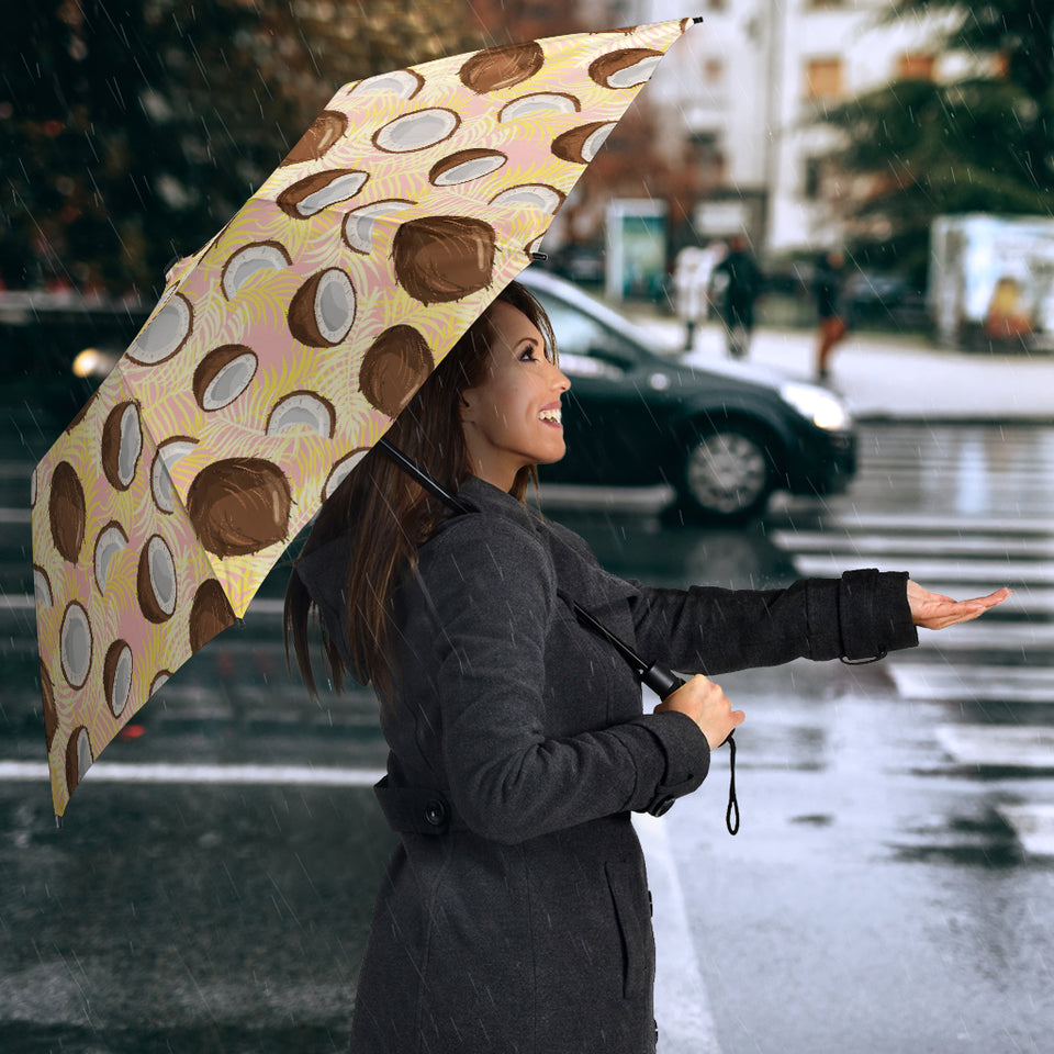 Coconut Pattern Print Design 05 Umbrella