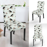 Pelican Pattern Print Design 02 Dining Chair Slipcover