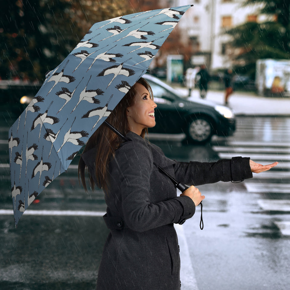 Seagull Pattern Print Design 04 Umbrella