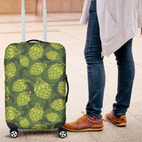 Hop Patternn Hop Cone Background Luggage Covers