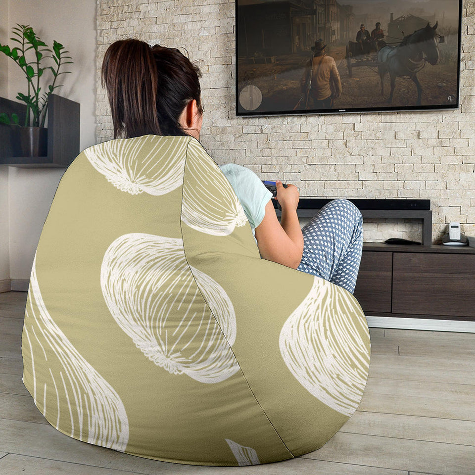 Garlic Design Pattern Bean Bag Cover