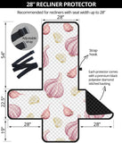 Garlic pattern Recliner Cover Protector