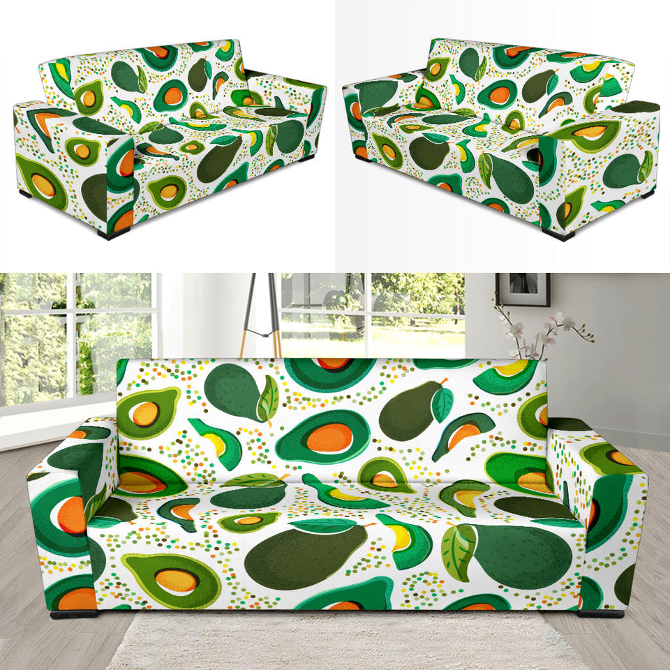 Avocado Design Pattern Sofa Slipcover