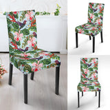 Hummingbird Pattern Print Design 05 Dining Chair Slipcover