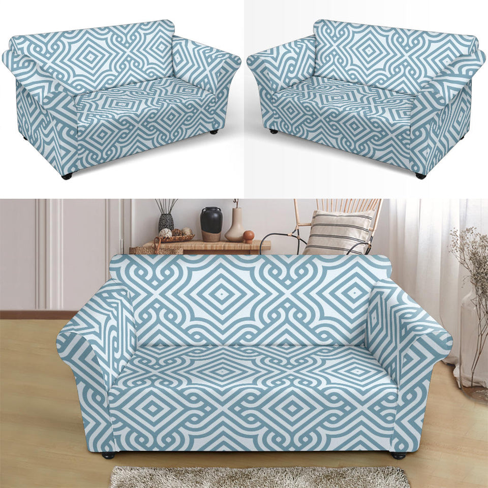 Arabic Pattern Loveseat Couch Slipcover